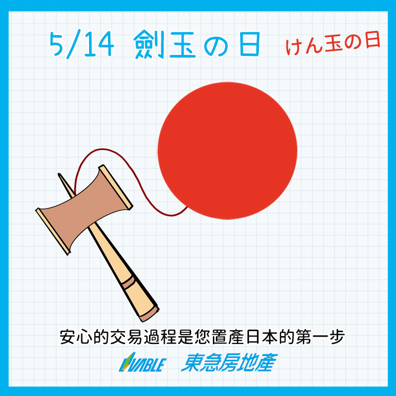 5/14 今日は何の日 劍玉之日 / けん玉の日